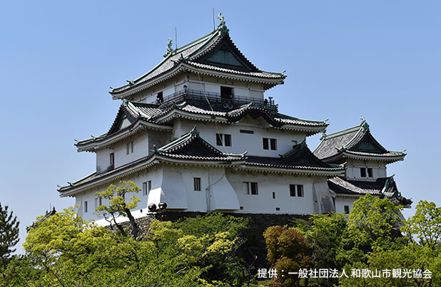 写真：和歌山城