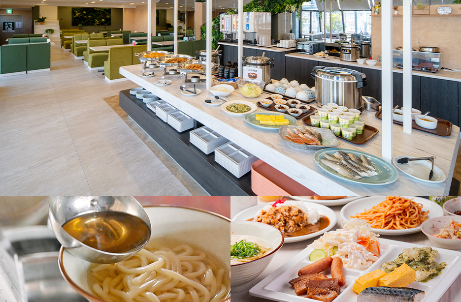 写真:朝食