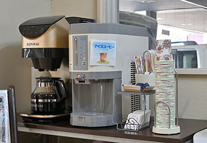 写真：ウェルカムドリンクサービス