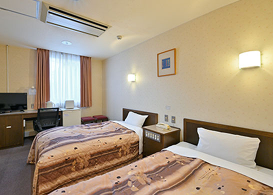 写真：ツインルーム