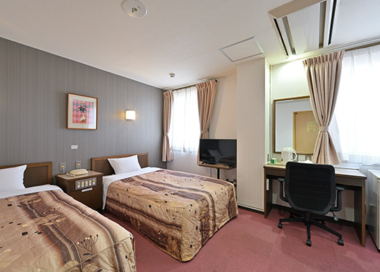 写真：ツインルーム