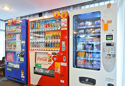 写真:自販機コーナー